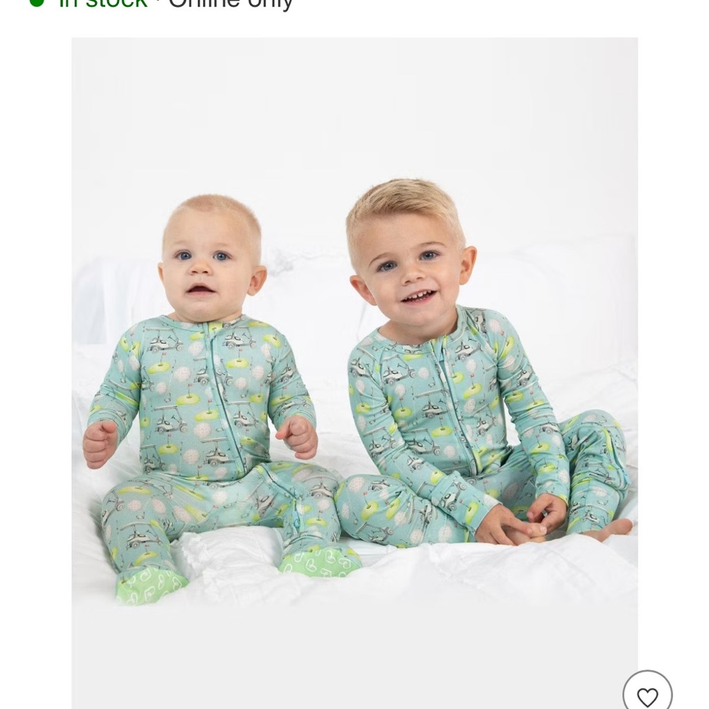 Worn once. Lev baby 0-3 months golf onesie.